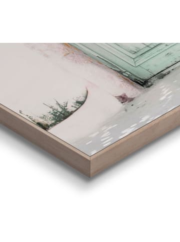 Orangewallz Ingelijste kunstdruk "Bohemian Portal" - (B)50 x (H)70 cm