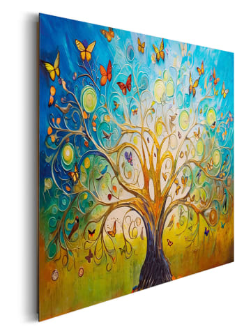 Orangewallz Kunstdruck "Colourful Tree of Life"