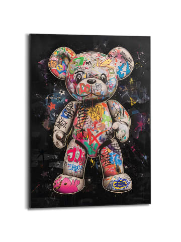 Orangewallz Gerahmter Kunstdruck "Bear"