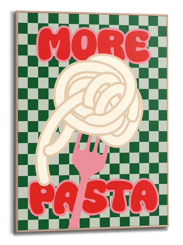 Orangewallz Gerahmter Kunstdruck "More Pasta"
