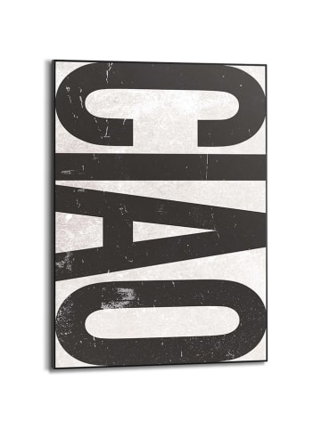 Orangewallz Gerahmter Kunstdruck "Black Ciao"