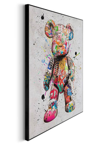 Orangewallz 3-delige set: ingelijste kunstdrukken "Streetart Graffiti"