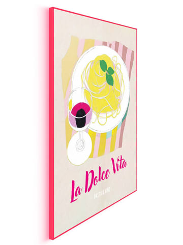 Orangewallz Gerahmter Kunstdruck "La Dolce Vita"