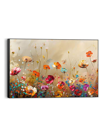 Orangewallz Gerahmter Kunstdruck "Summer Flowers"