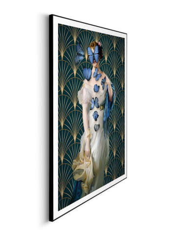 Orangewallz Gerahmter Kunstdruck "Master Lady"