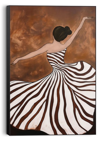 Orangewallz Druk artystyczny "Dancing Lady" w ramce