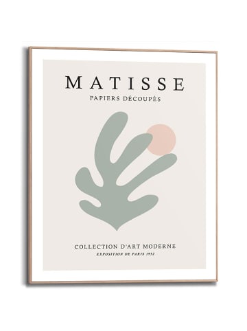 Orangewallz Gerahmter Kunstdruck "Minimalism Matisse"