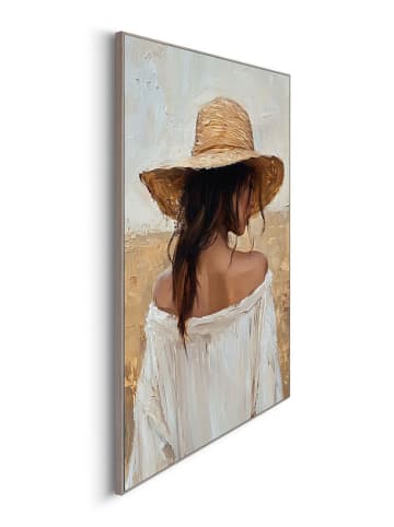 Orangewallz Gerahmter Kunstdruck "Golden Breeze"