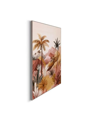 Orangewallz Ingelijste kunstdruk "Desert Palms"