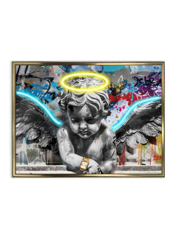 Orangewallz Ledkunstdruk "Angel"