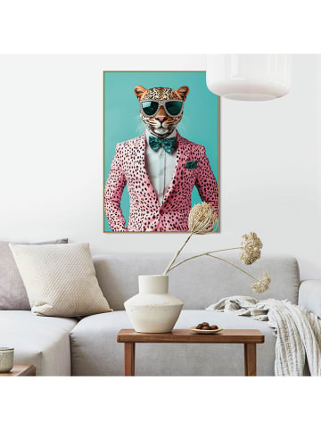 Orangewallz Gerahmter Kunstdruck "Savage Chic"