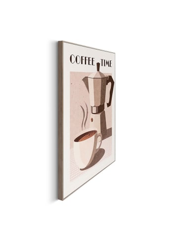 Orangewallz Gerahmter Kunstdruck "Coffee Time"