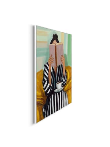 Orangewallz Druk artystyczny "Relaxing" w ramce