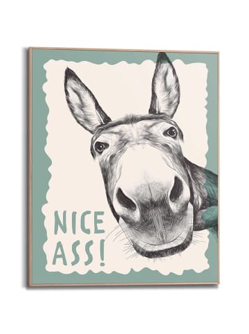 Orangewallz Ingelijste kunstdruk "Hello Nice"