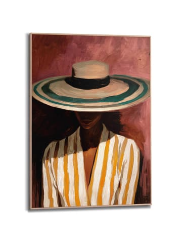Orangewallz Ingelijste kunstdruk "Evening Hat"