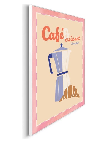 Orangewallz Druki artystyczne (2 szt.) "Breakfast Set" w ramce