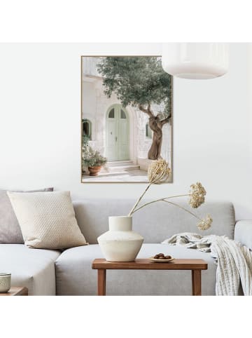 Orangewallz Ingelijste kunstdruk "Med Vibe"