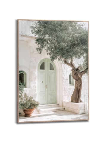 Orangewallz Gerahmter Kunstdruck "Med Vibe"