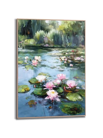 Orangewallz Druk artystyczny "Pond" w ramce