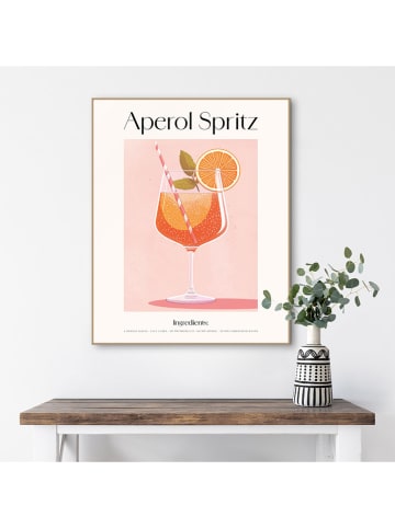 Orangewallz Gerahmter Kunstdruck "La Dolce Vita"