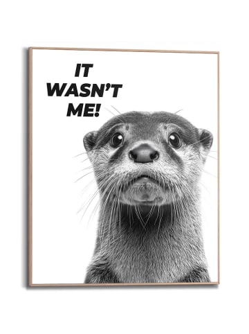 Orangewallz Gerahmter Kunstdruck "Nice Bum"