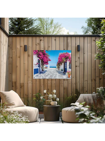 Orangewallz Outdoor kunstdruk "Greek Street"