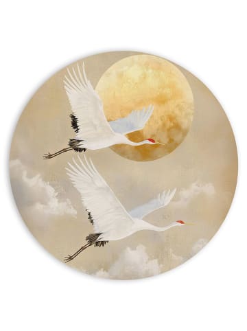 Orangewallz Druk artystyczny "Lunar Flight"