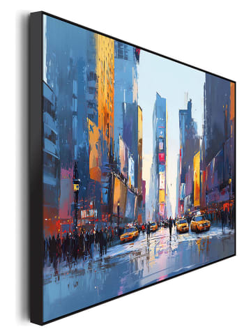 Orangewallz Gerahmter Leinwanddruck "The Art of Broadway"