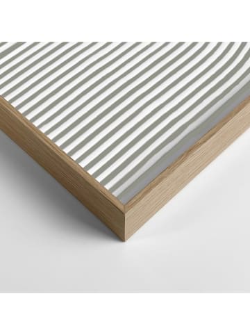 Orangewallz Gerahmtes 3D-Bild "Bows"