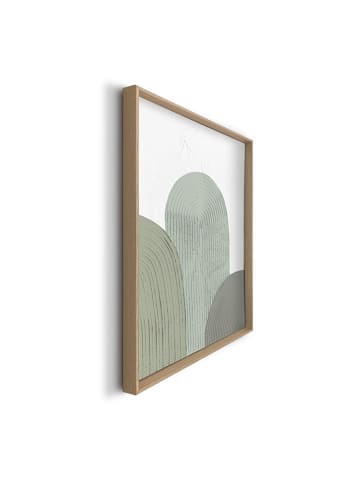 Orangewallz Gerahmtes 3D-Bild "Arches"