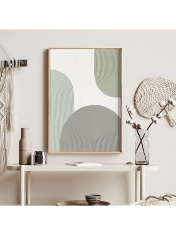 Orangewallz Ingelijste 3D-afbeelding "Thin Comb"