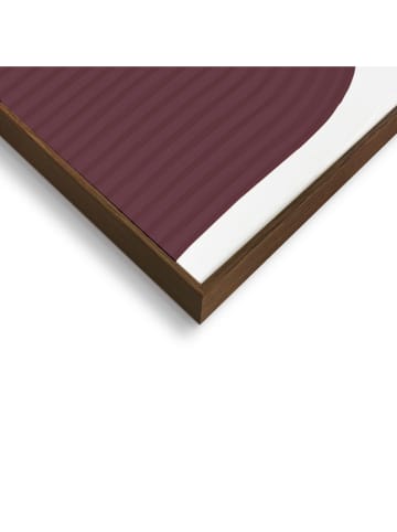 Orangewallz Gerahmtes 3D-Bild "Strong"