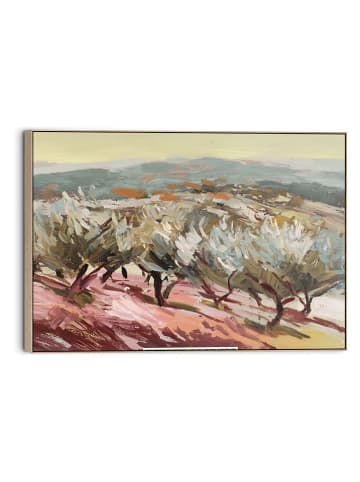 Orangewallz Gerahmter Leinwanddruck "Olive Orchard"