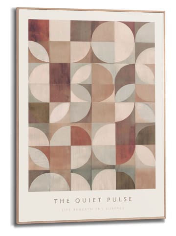 Orangewallz Druk artystyczny "Quiet Pulse Autumn" w ramce