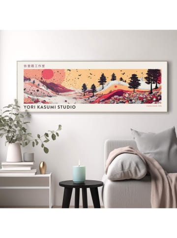 Orangewallz Druk artystyczny "Kasumi Studio - Autumn" w ramce