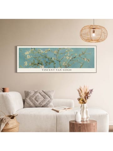 Orangewallz Ingelijste kunstdruk op canvas "Van Gigh - Almondblossom"