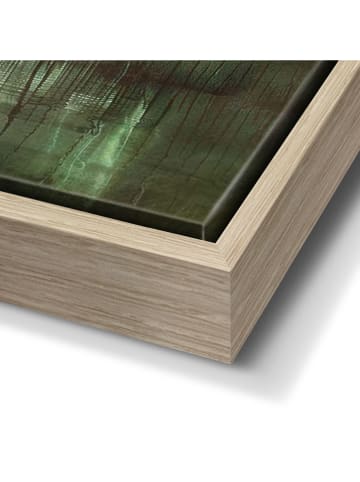 Orangewallz Druk "Cranes in the Evening" na płótnie w ramce