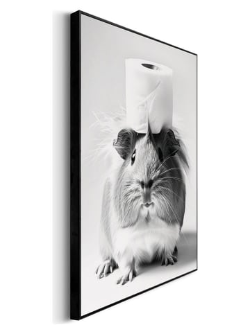 Orangewallz 3-delige set: ingelijste kunstdrukken "Toilet Paper"