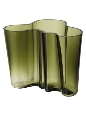 Moomin Vase "Aalto" in Grün - (H)16 cm