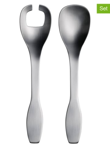 Moomin 2tlg. Edelstahl-Salatbesteck-Set - (L)28 cm