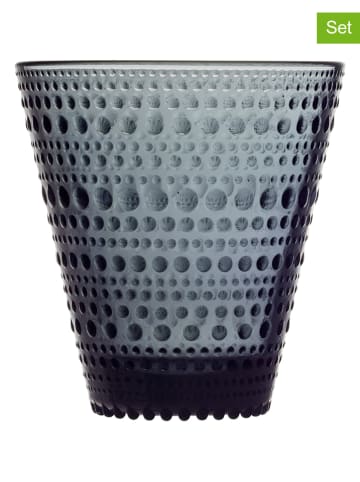 iittala Szklanki (2 szt.) "Kastehelmi" w kolorze niebieskim - 300 ml