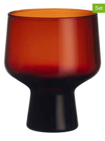 Moomin Kieliszki (2 szt.) "Solare" w kolorze czerwonym - 290 ml