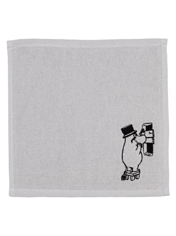 Moomin Gesichtstuch "Moominpappa" in Grau- (L)25 x (B)25 cm