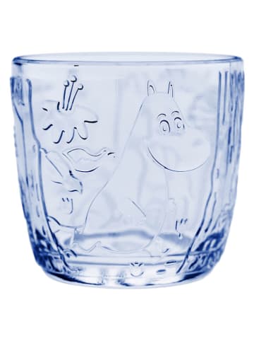 Moomin Szklanka "Moomin" w kolorze niebieskim - 280 ml
