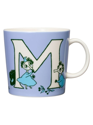 Moomin Kubek jumbo "M" w kolorze niebieskim - 400 ml