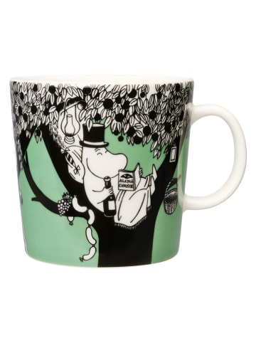 Moomin Kubek w kolorze zielono-białym - 400 ml