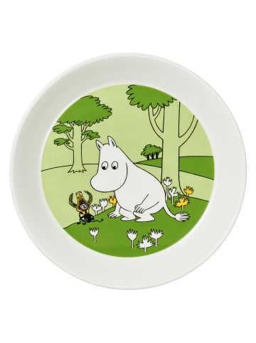 Moomin Dessertteller "Moomintroll" in Grün - Ø 19 cm