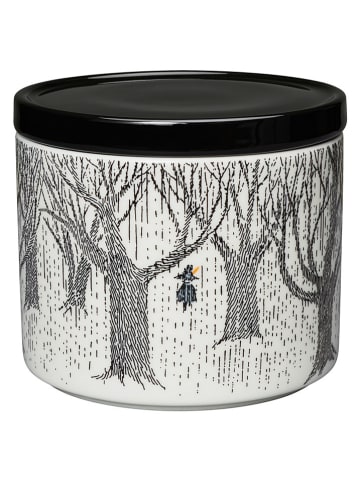 Moomin Vorratsbehälter ''True To Its Origin'' in Weiß/ Schwarz - 700 ml