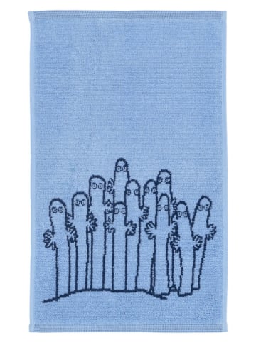 Moomin Ręcznik "The Hatifnatten" w kolorze niebieskim dla gości - 50 x 30 cm