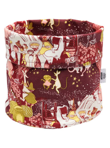 Moomin Opbergmand "Festive Moments" rood/geel - (H)18 x Ø 20 cm